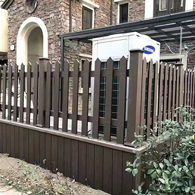 Exterior WPC fence and rail 